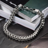 Fashionable and simple stainless steel men's bracelet, multi-ring and multi-layer jewelry, stainless steel jewelry chain, men's bracelet