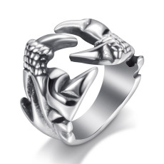 New fashion creative domineering personality dragon claw stainless steel ring