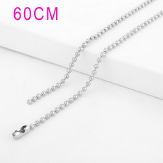 Stainless steel fashion round bead chain fit all jewelry