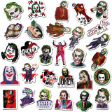 Contains 50 non-repetitive movie clown stickers luggage suitcase notebook car personalized decoration graffiti waterproof stickers