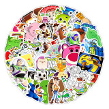 53 Toy Story Anime Cartoon Stickers, Luggage Tablet PC Decoration Waterproof Stickers, Car Stickers