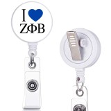 barber   print pattern  Rotary clip telescopic easy pull buckle certificate buckle 3.2cm
