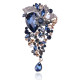 Brooch pin vintage jewelry cardigan crystal accessories ladies