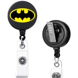 emoticon  Marvel  print pattern  Rotary clip telescopic easy pull buckle certificate buckle 3.2cm