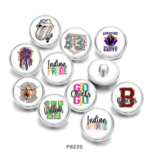 Painted metal 20mm snap buttons USA  Chieks