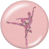 Painted metal 20mm snap buttons  dance