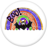 Painted metal 20mm snap buttons  Halloween   Christmas