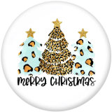 Painted metal 20mm snap buttons  Christmas   team