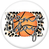Painted metal 20mm snap buttons  Hello  fall   Basketball