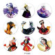 Painted metal 20mm snap buttons  Halloween