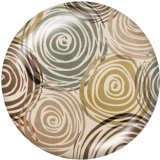 Painted metal 20mm snap buttons  Pattern