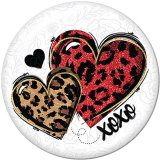 Painted metal 20mm snap buttons  Love   Butterfly  skull