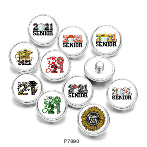 Painted metal 20mm snap buttons  SENIOR  2021
