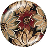 Painted metal 20mm snap buttons  Pattern