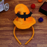 23*11.5CM Halloween headband witch black tip hat ghost festival show party dress up props dance party decoration head buckle wizard hat