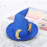 7.5*6.5CM Halloween curvy hat hairpin party small top hat props DIY witch hat small pointed hat hair accessories