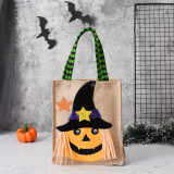 26*15CM New Halloween Gift Non-woven Tote Bag Candy Bag Ghost Festival Pumpkin Bag Decoration Prop Gift Bag