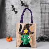 26*15CM New Halloween Gift Non-woven Tote Bag Candy Bag Ghost Festival Pumpkin Bag Decoration Prop Gift Bag
