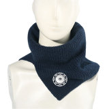New style bib women keep warm in autumn and winter, split knit woolen collar, scarf fit 18mm snap button jewelry