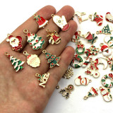 90pcs/lot Christmas drip pendant hair accessories accessories bracelet necklace accessories DIY accessories