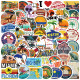 50 pieces of Florida graffiti stickers personalized decoration luggage water cup waterproof DIY