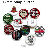 10pcs/lot  Christmas  Tree  Car  glass picture printing products of various sizes  Fridge magnet cabochon