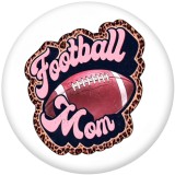 20MM  MOM  rugby  Basketball  Print   glass  snaps buttons