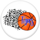 20MM  MOM  rugby  Basketball  Print   glass  snaps buttons