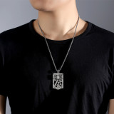 65CM chain  Stainless Steel Hip Hop Rock Cool Necklace