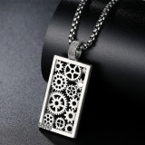 65CM chain  Stainless Steel Hip Hop Rock Cool Necklace