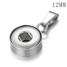 Stainless steel  pendant fit 12MM snaps jewelry