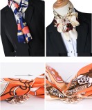 Brooch, silk scarf buckle, scarf, corner knotted buckle, dual-use high-end t-shirt buckle brooch