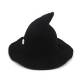 Halloween hat, witch hat, pointed big brim hat, cotton yarn knitted wizard hat, top hat, foldable basin hat, fisherman hat fit 18mm snap button jewelry
