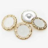 20MM Chain point oil metal button fit 20mm snap jewelry