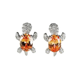 Women's Tortoise Earrings Necklace Set Ornament Animal Series