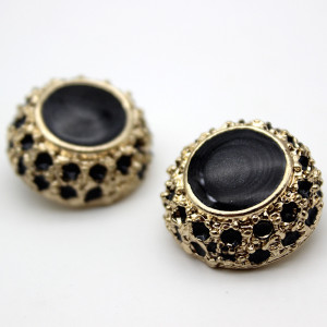 20MM Metal button pearl imitation shell fit 20mm snap jewelry