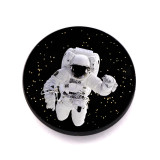Metal extraterrestrial ET  Painted metal 20mm snap buttons  Cartoon  pattern