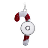 Christmas snap button jewelry DIY  Pendant Silver    fit 20MM snaps style jewelry