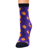 New Halloween series socks, women's mid-tube, women's socks, cotton socks, women's cartoon socks