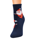 New Christmas socks, ladies socks, Christmas socks, coral fleece Santa socks, Christmas socks, women's socks