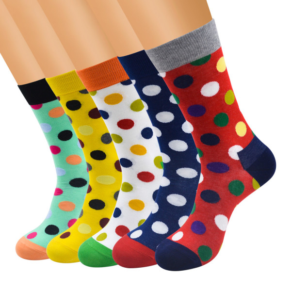 Men's polka dot medium stockings