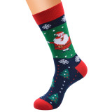 Christmas socks women new men's mid-tube lengthened
