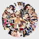 50 Selena Gomez graffiti stickers, personality star DIY skateboard stickers, PVC luggage stickers