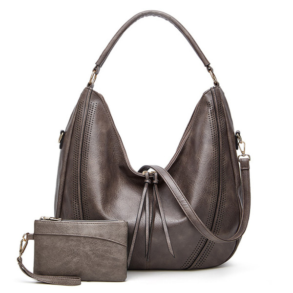 Hollow ladies casual large-capacity one-shoulder messenger handbag