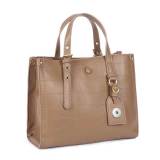 New embossed leather women's bag, shoulder bag, fashionable European and American style cowhide handbag
