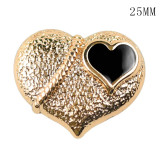 25MM Metal button Love fit 20mm snap jewelry