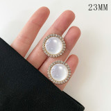 23MM Metal button fit 20mm snap jewelry