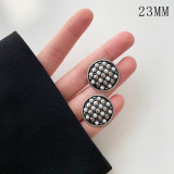 23MM  love Metal button fit 20mm snap jewelry