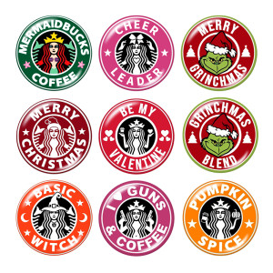 Painted metal 20mm snap buttons  Christmas  Cheer Leader  I like coffee   DIY jewelry  glass  snaps  buttons