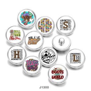 Painted metal 20mm snap buttons  pattern  cattle   DIY jewelry  glass  snaps  buttons